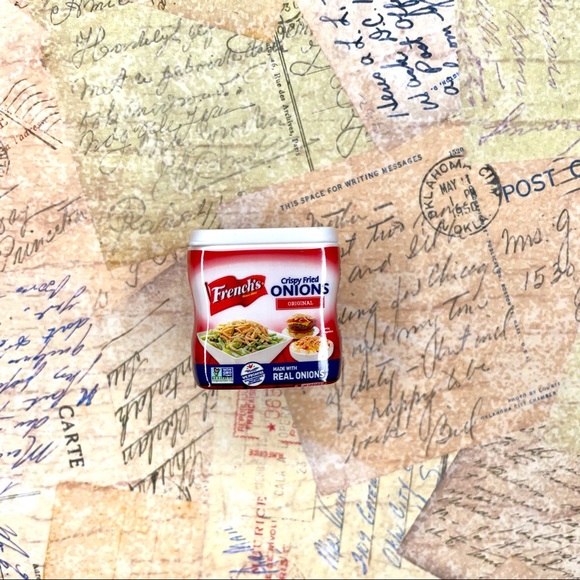 French’s Crispy Fried Onions Pin | Handmade | Mini Brands | NWOT | Quirky | Fun - Picture 8 of 16